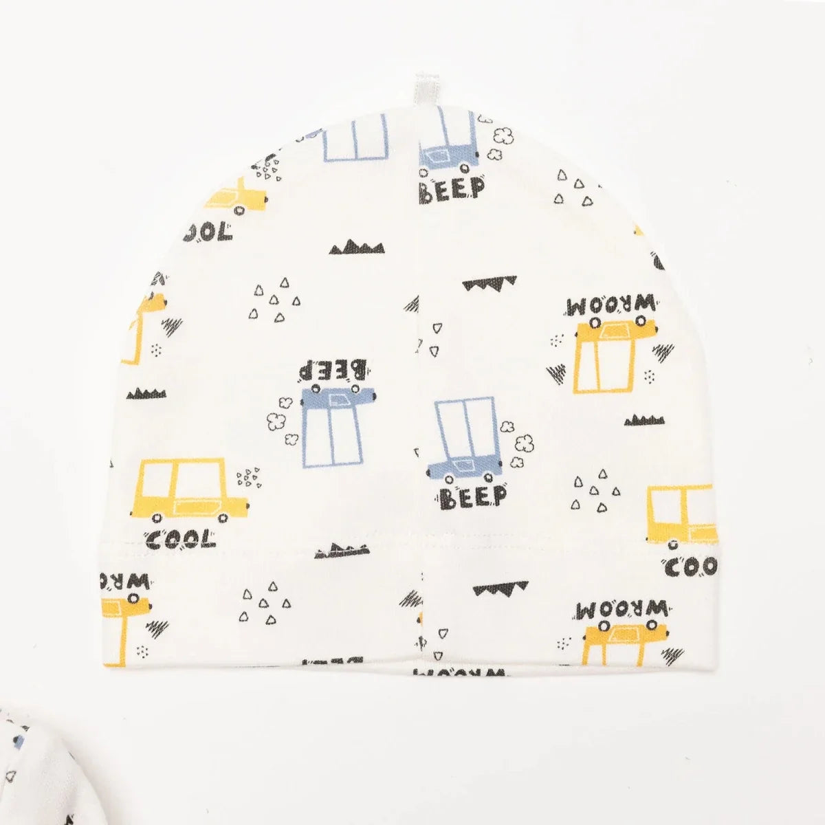 HelloBaby Boy Wrapover Top-Hat-Footed Bottom - Ecru