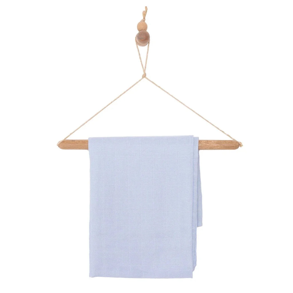 Little Dreams Boy Muslin Blanket - Blue