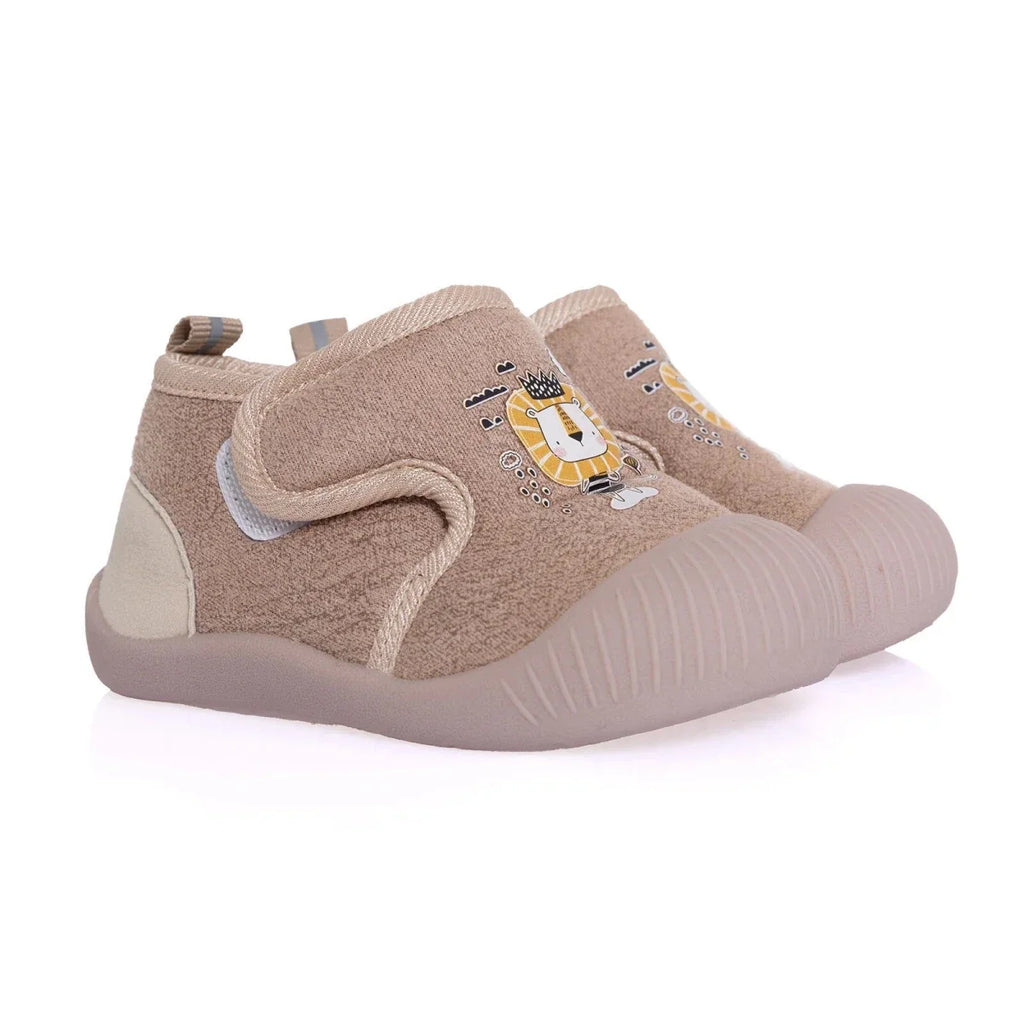 HelloBaby Boys First Step Shoes - Light Brown