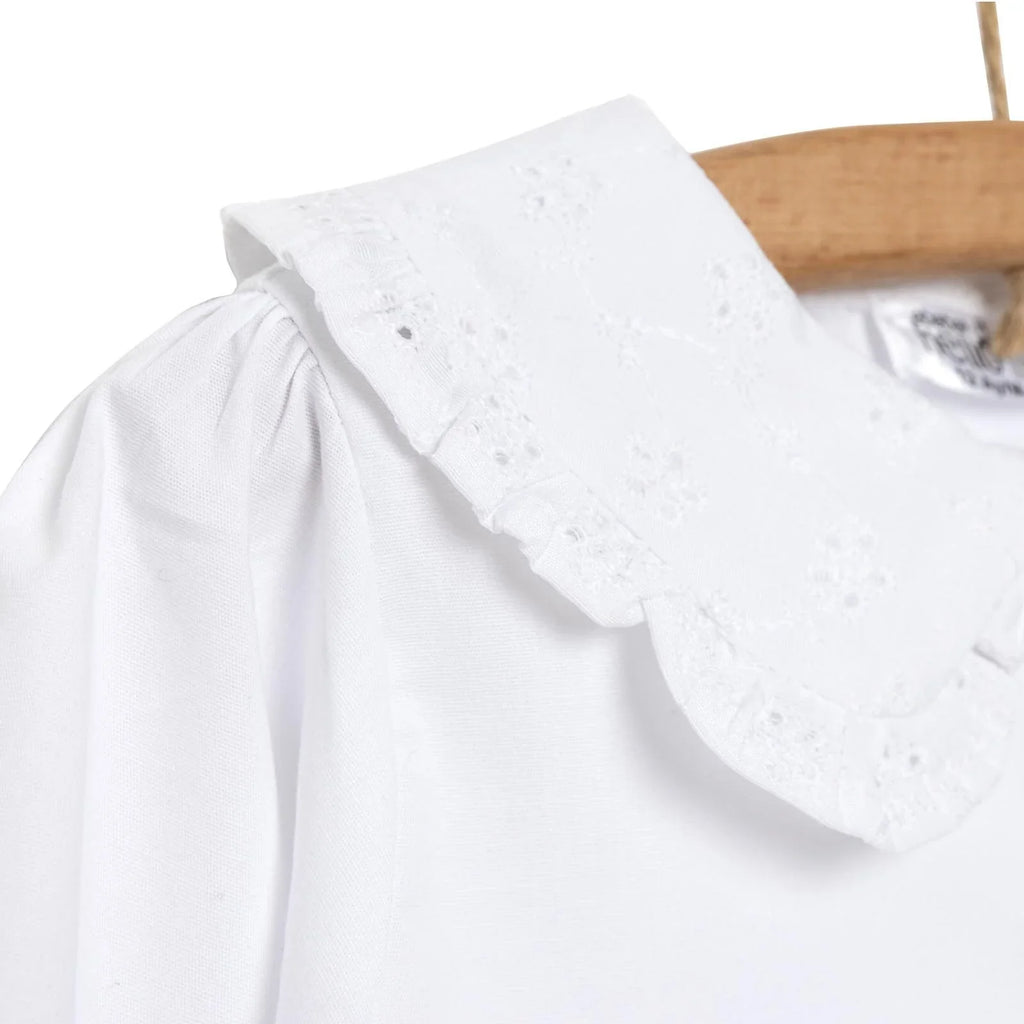 HelloBaby CHIC Girl Shirt - White