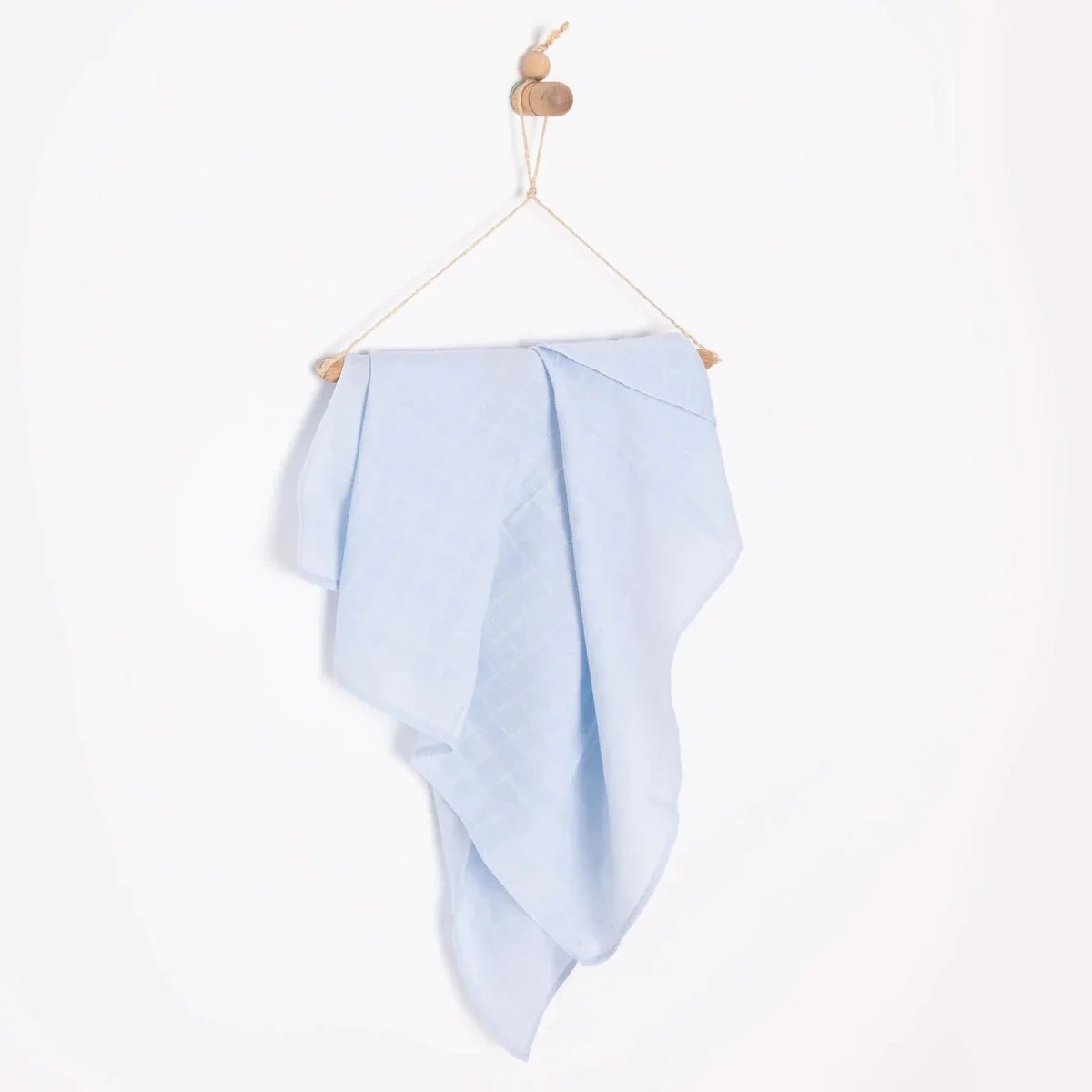 Little Dreams Boy Muslin Blanket - Blue