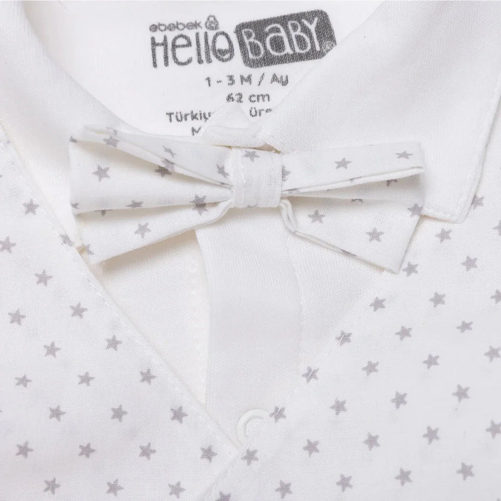 HelloBaby Newborn Ceremony Outfit - White