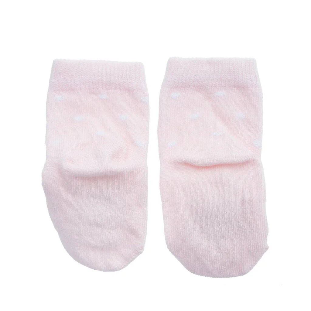 HelloBaby Girls Playful Socks Flower - Pink