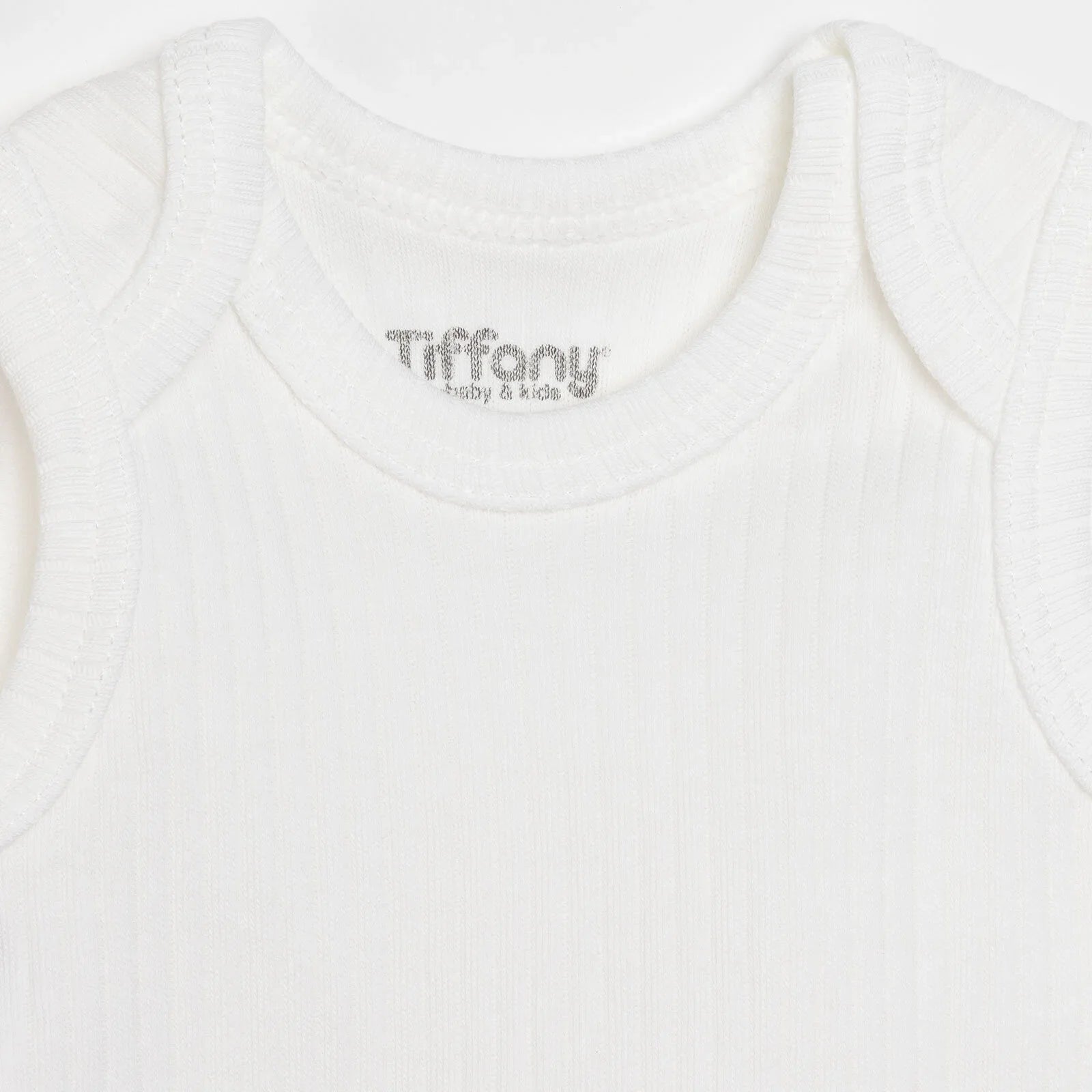Tiffany 100% Cotton Tiny Baby Set - Ecru