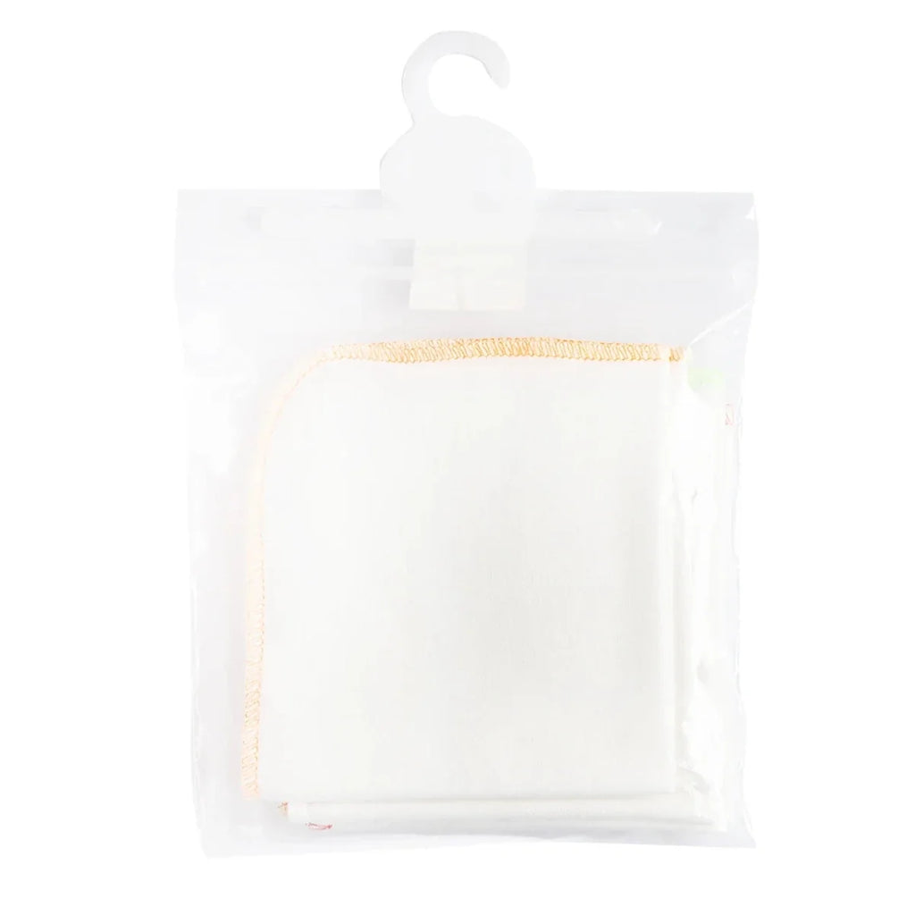 HelloBaby 6 Pack 100% Cotton Baby Washcloths - White