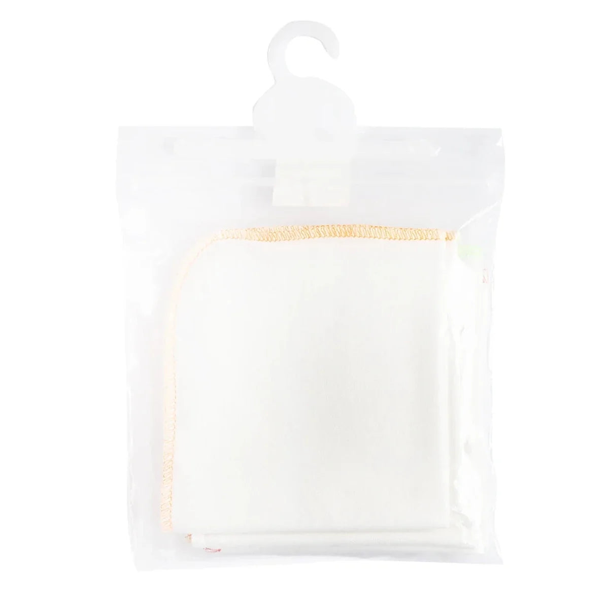 HelloBaby 6 Pack 100% Cotton Baby Washcloths - White