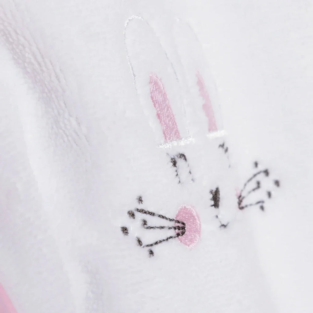 Mollia Girls Baby Bathrobe - White