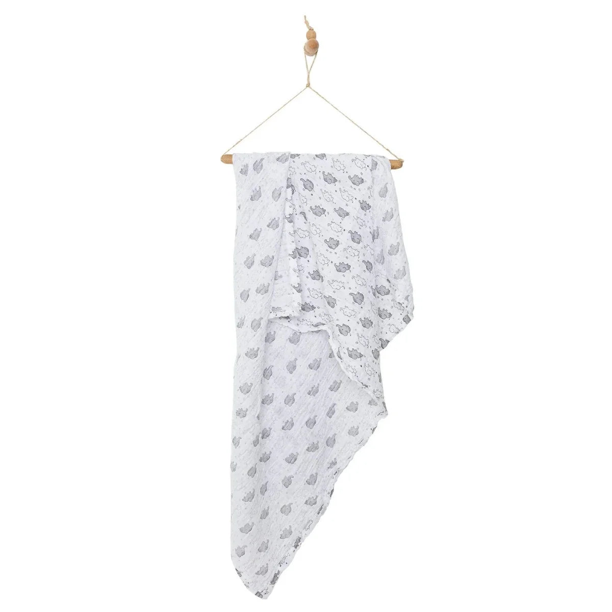 Little Dreams Unisex Muslin Blanket - Ecru