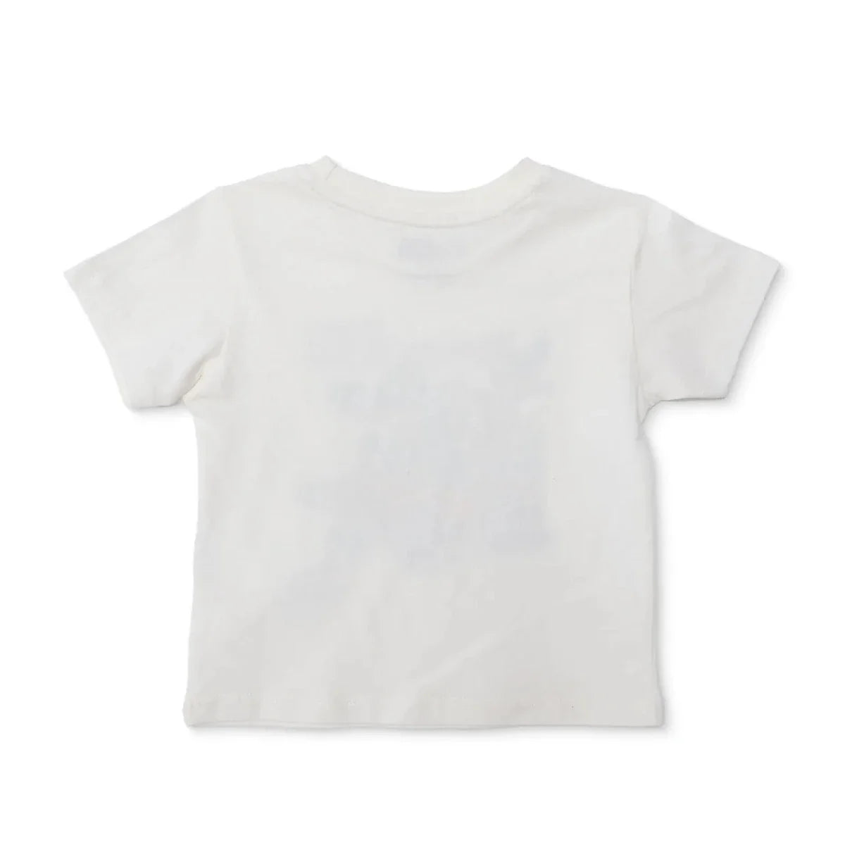 HelloBaby Boys T-shirt Animal Print Crew Neck Short Sleeve - Ecru