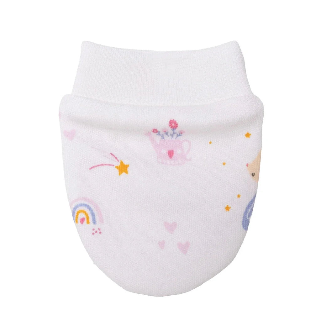 HelloBaby Girls Mitten Animal - Pink