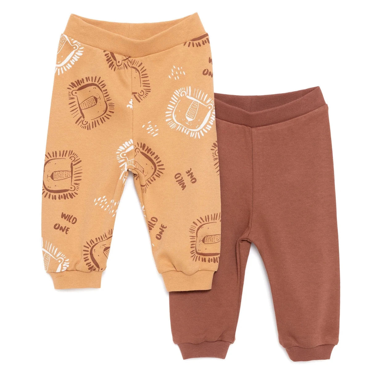 HelloBaby Baby Boy Footed Bottom - Brown