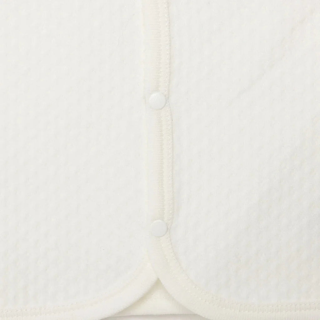 HelloBaby Girl Quilted Vest - Ecru