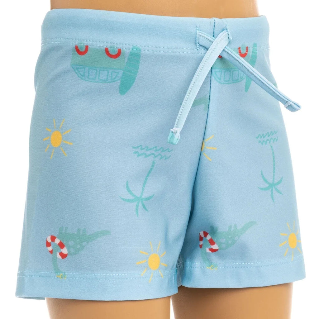HelloBaby Boy Swim Shorts - Light Blue