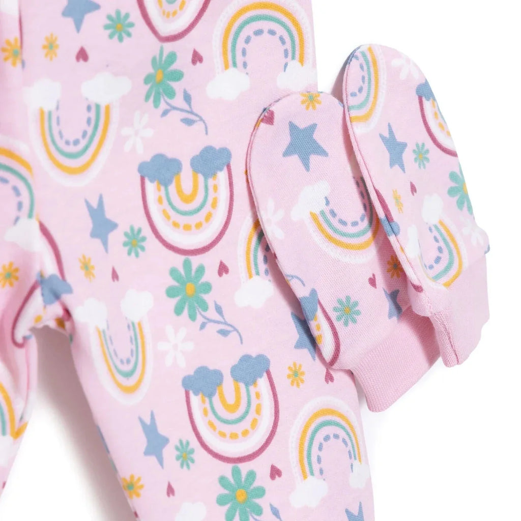 HelloBaby Girl 5 Piece Newborn Set - Light Pink