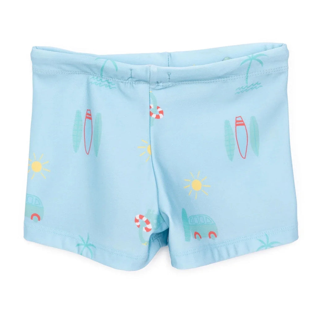 HelloBaby Boy Swim Shorts - Light Blue