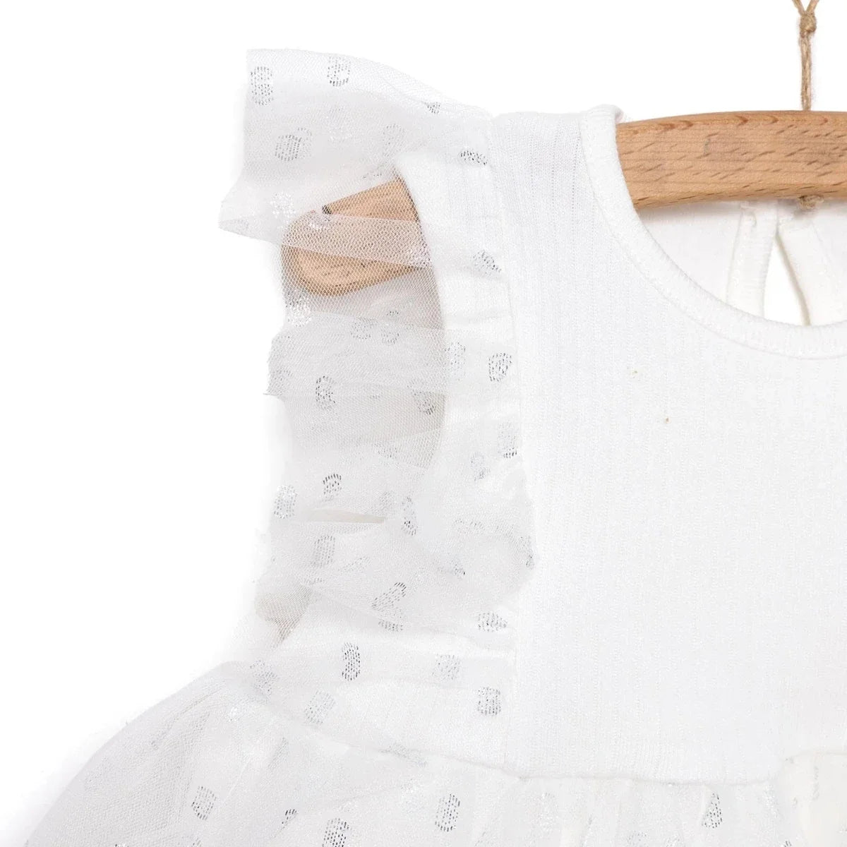 HelloBaby Newborn Girl Special Day Clothing - Ecru