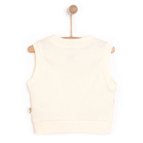 Bebetto Newborn Baby Girl Cardigan - Ecru