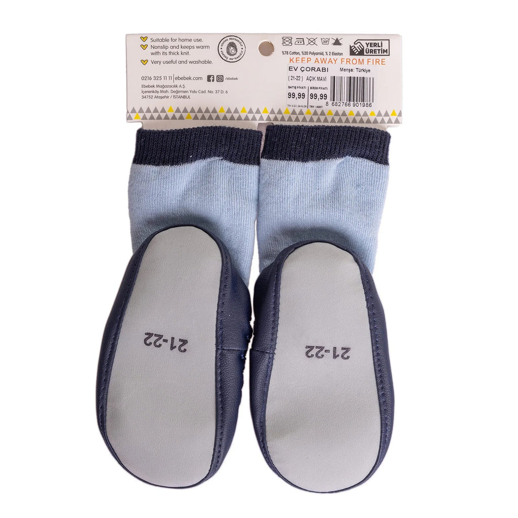 Minissa Baby Boy Socks - Light Blue