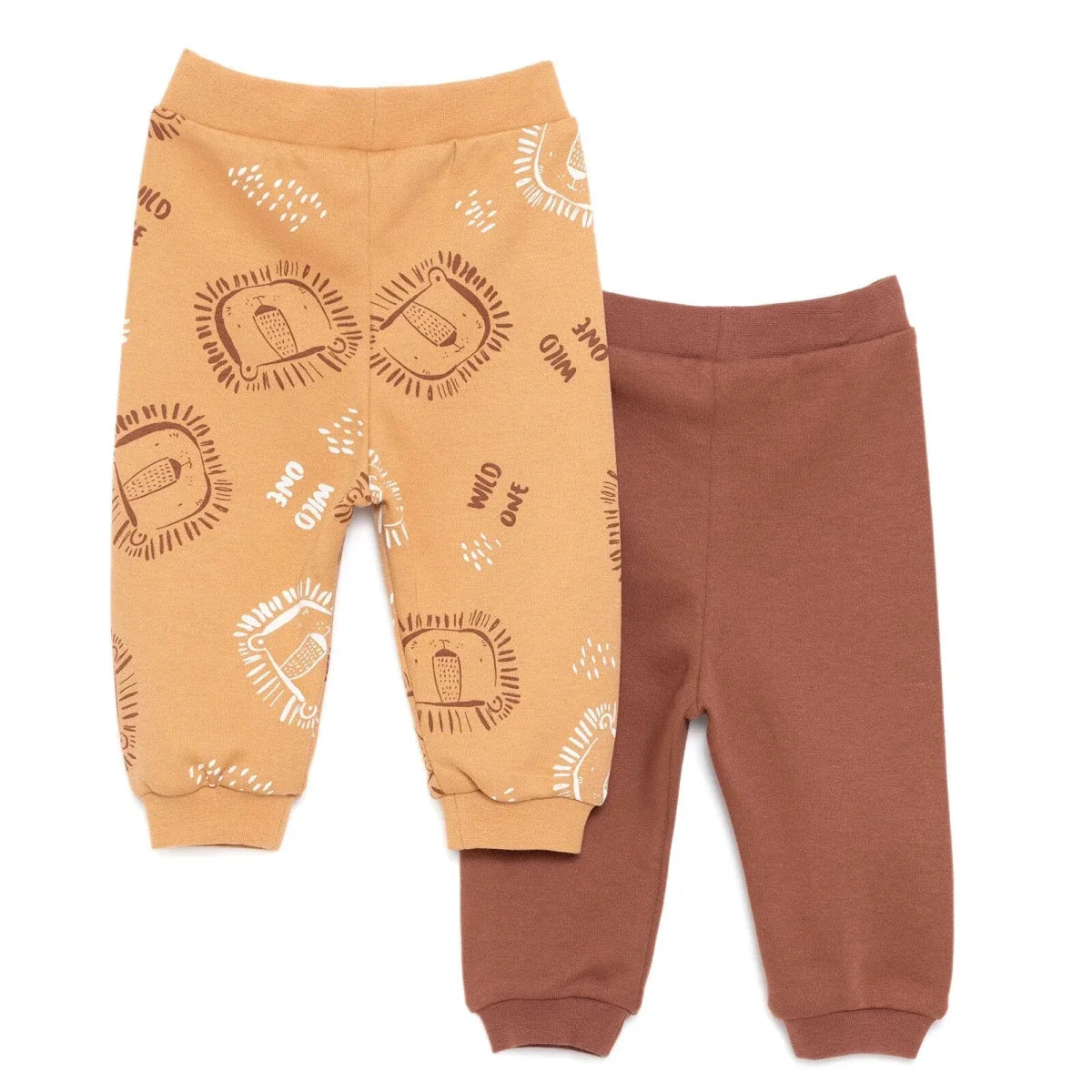 HelloBaby Baby Boy Footed Bottom - Brown