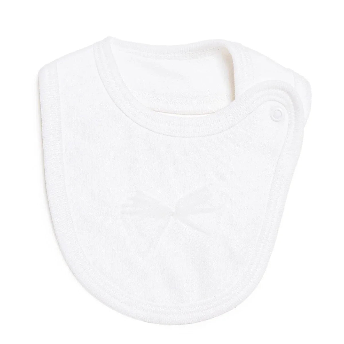 HelloBaby Girls Occasion Wear with Poppers Crew Neck Long Leg Long Sleeve - Ecru