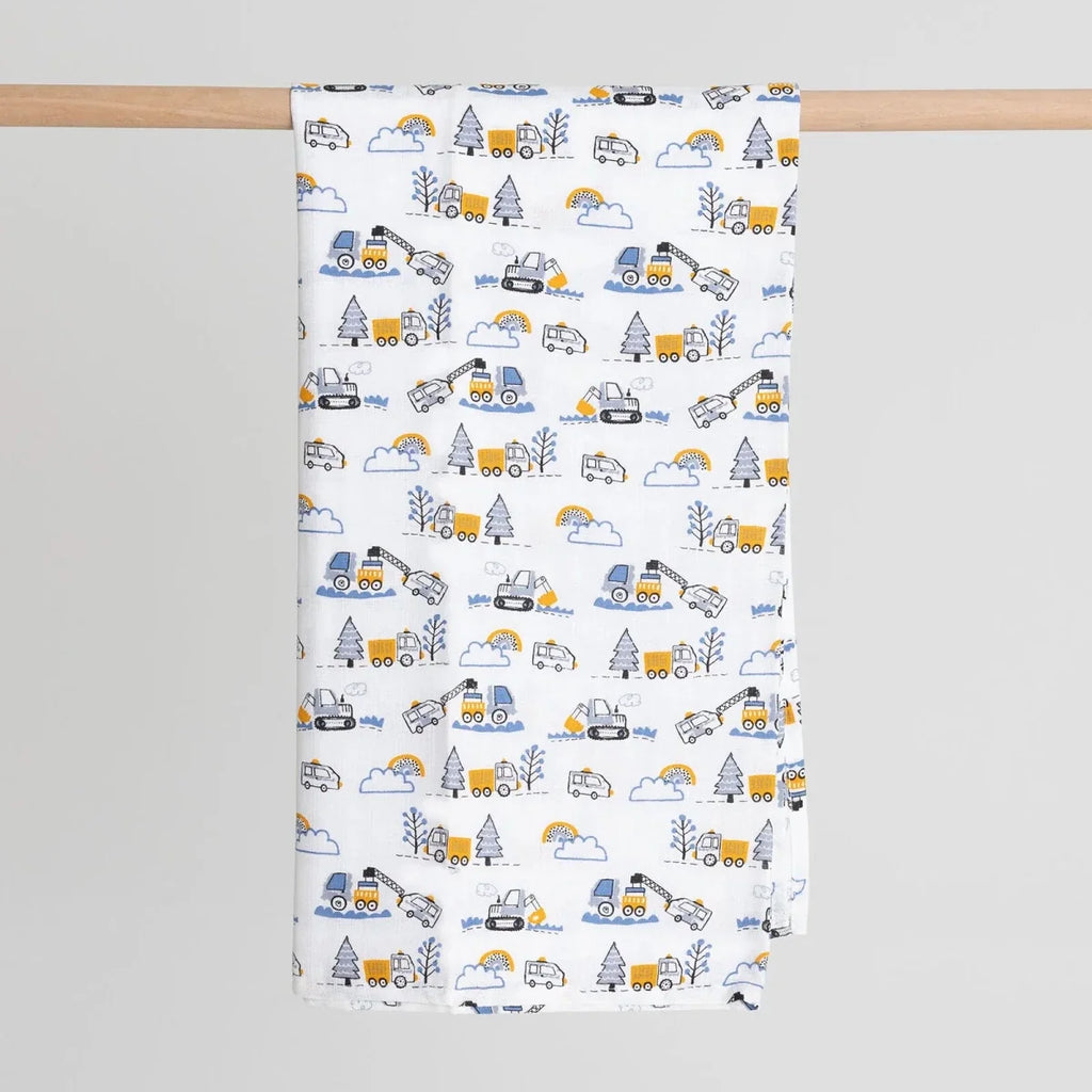 Little Dreams Muslin Blanket Boys - Printed