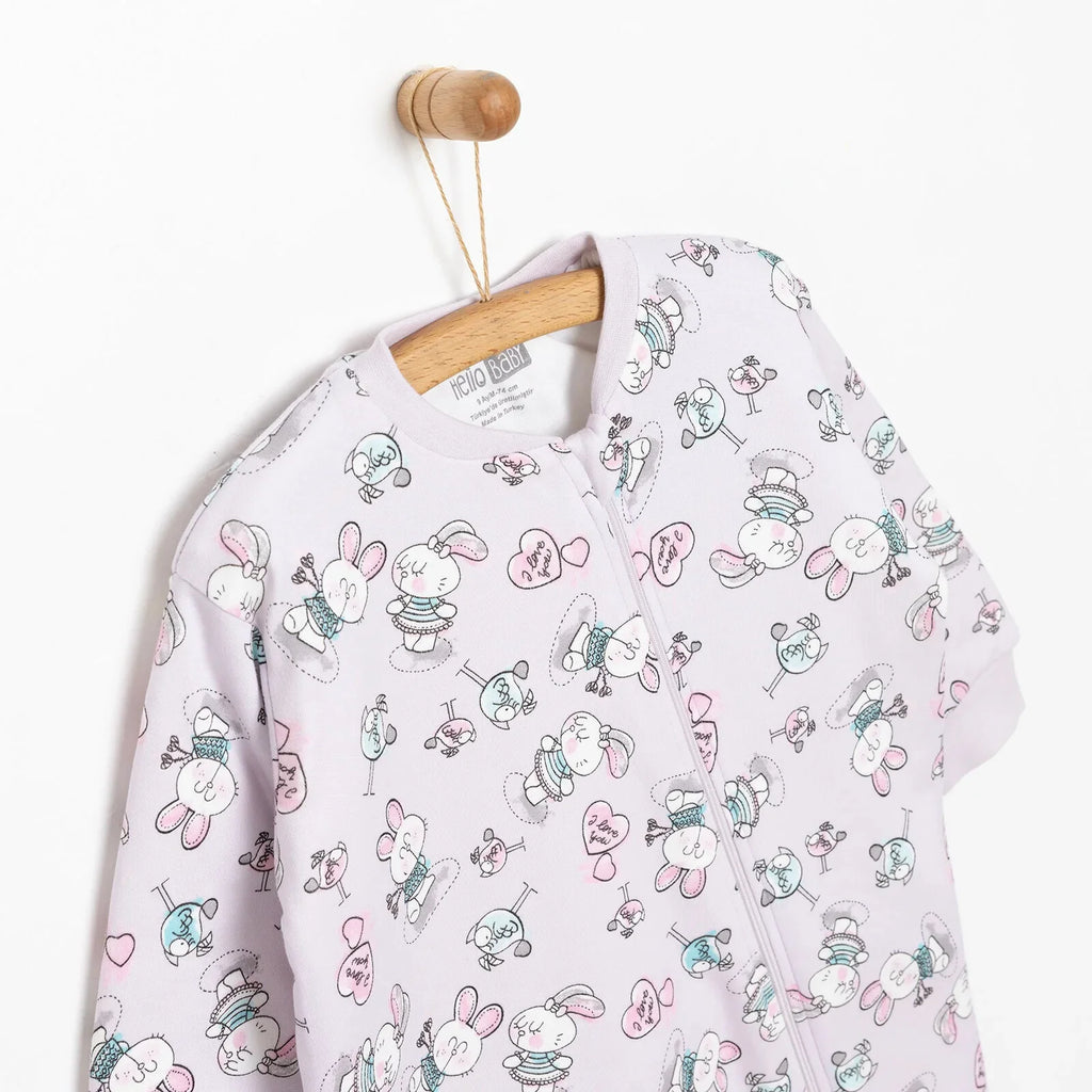 HelloBaby Sleepsuit - Purple