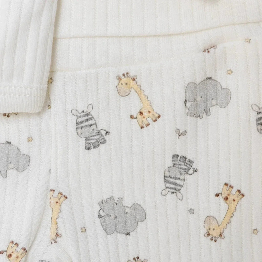 HelloBaby 100% Cotton Tiny Baby Set  - Ecru