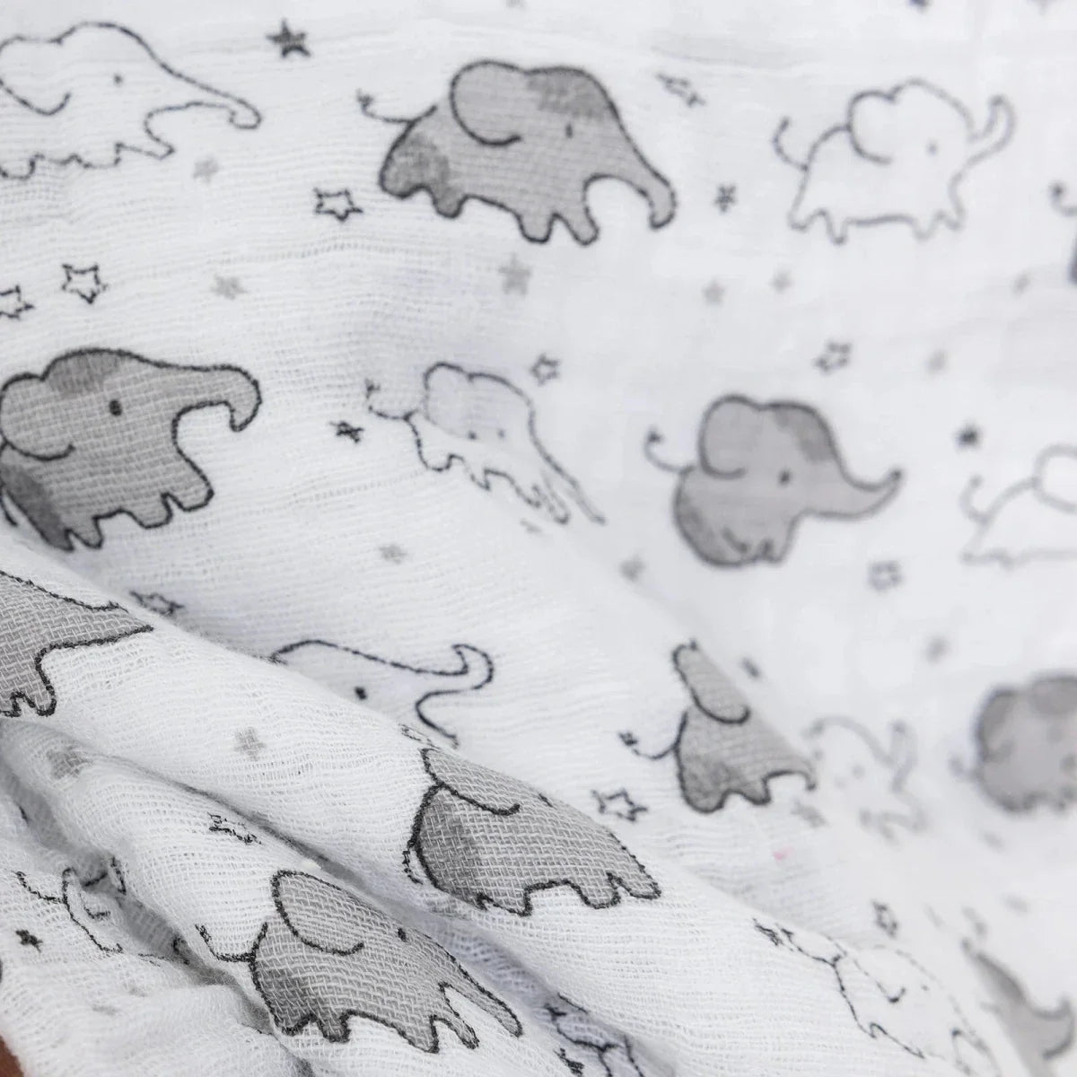 Little Dreams Unisex Muslin Blanket - Ecru