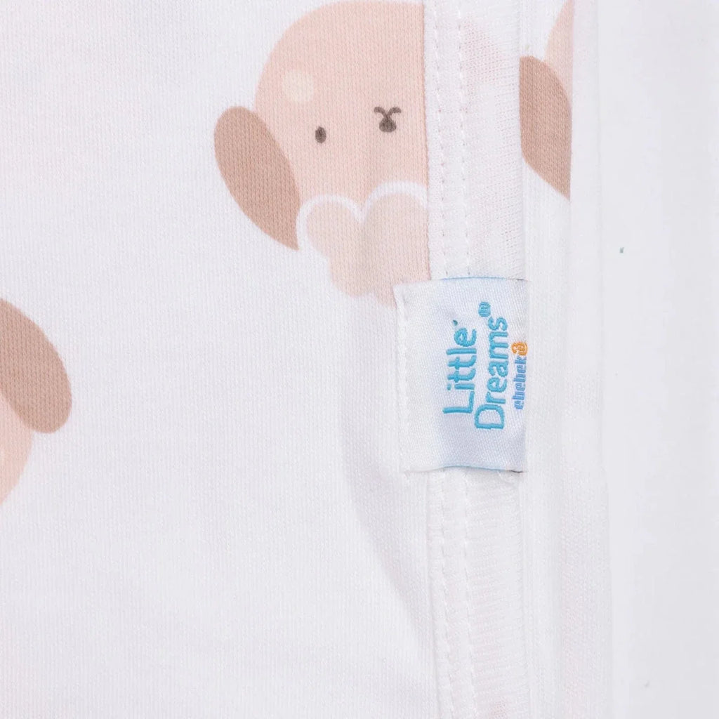 Little Dreams Girls 100% Cotton Blanket 80x80 cm - Printed