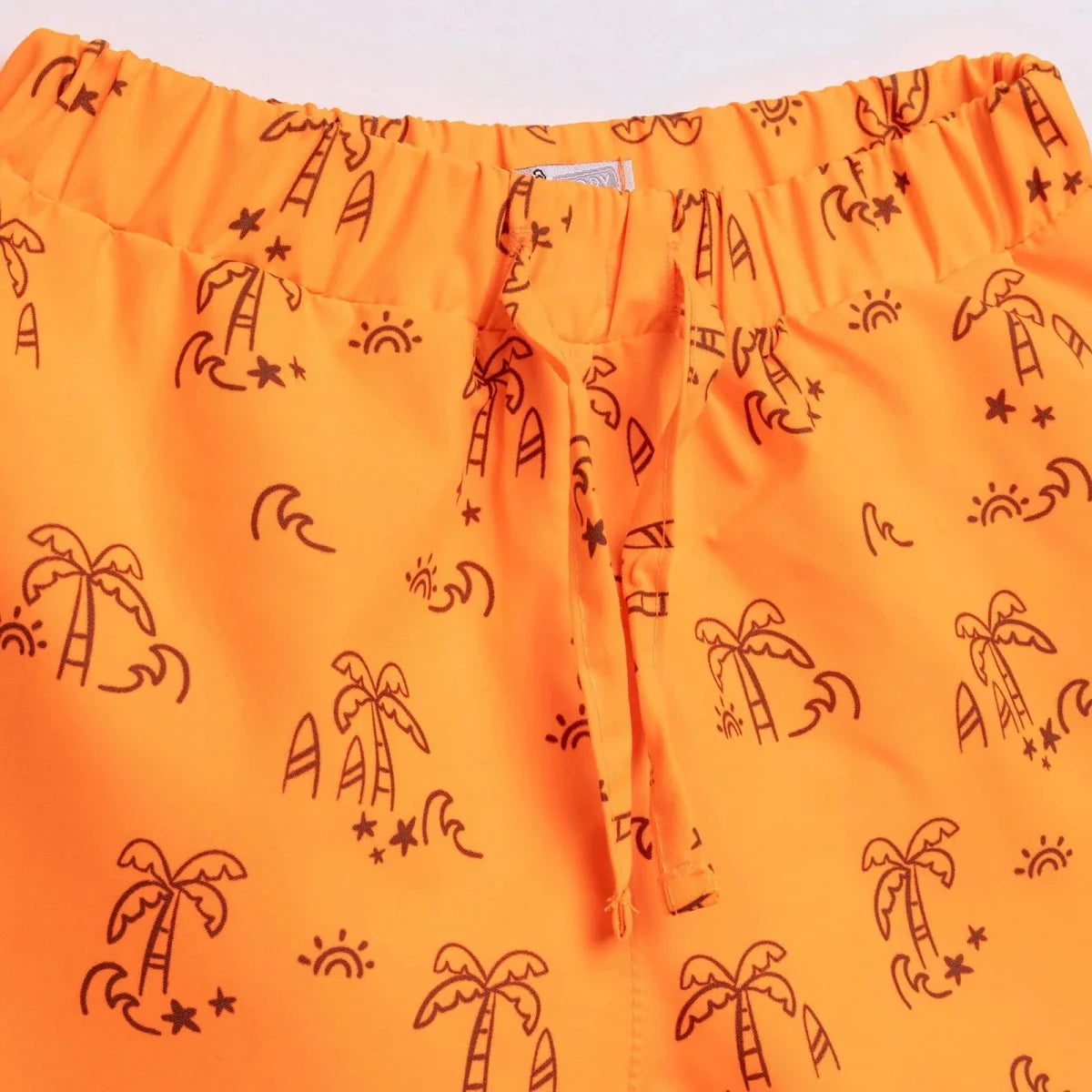 HelloBaby Boy Shorts Swimsuit - Orange
