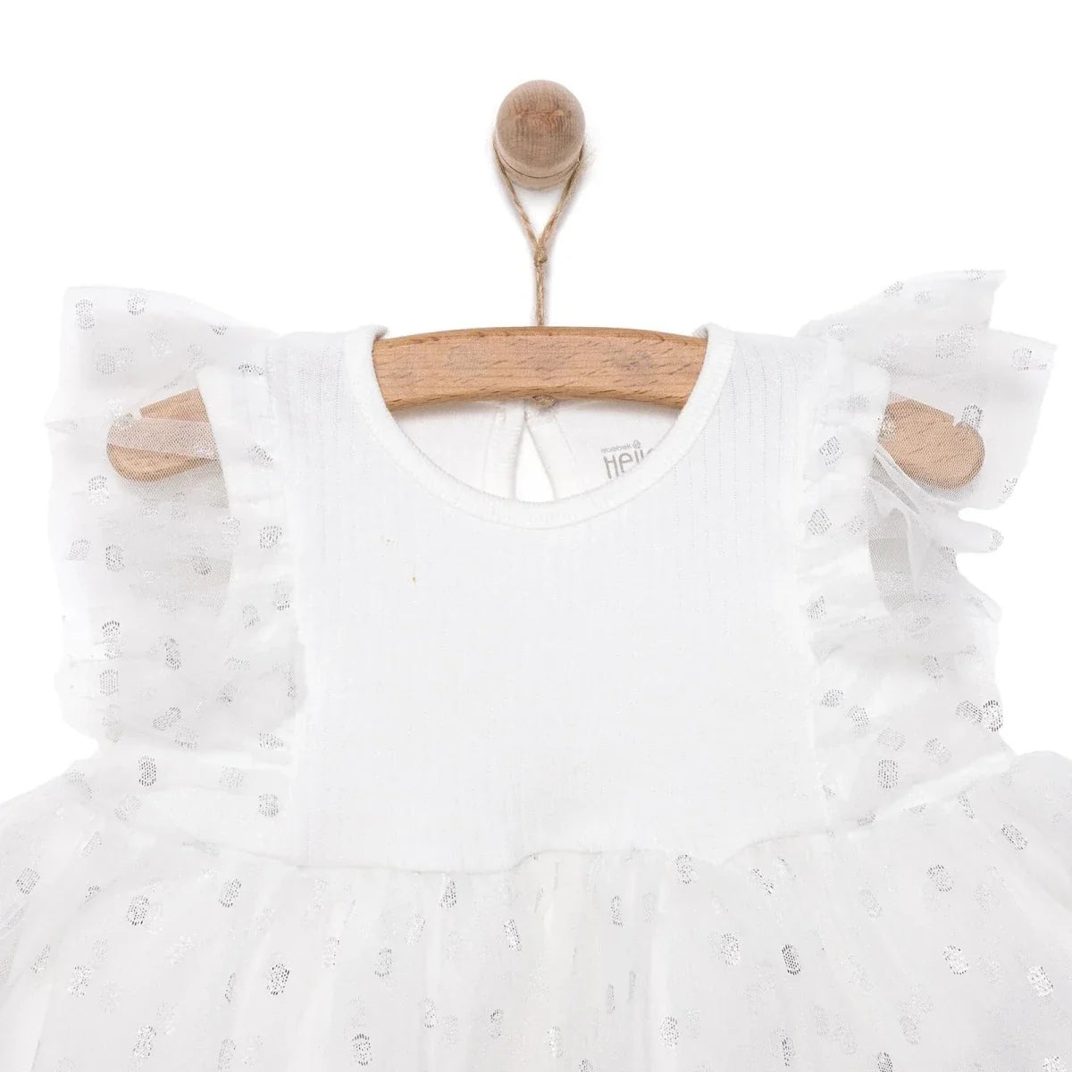 HelloBaby Newborn Girl Special Day Clothing - Ecru