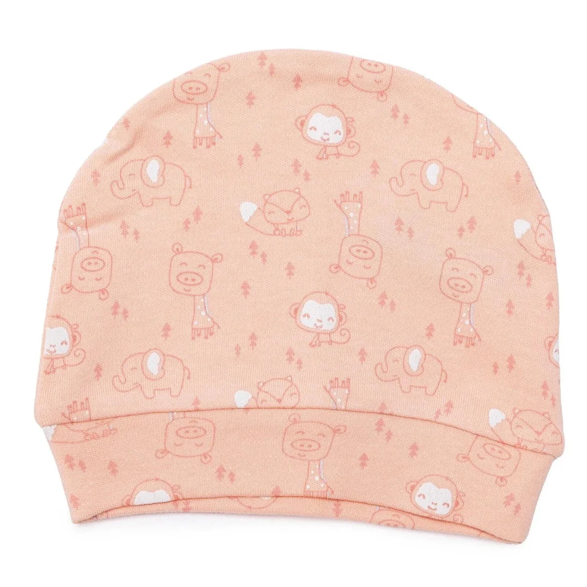 Bebbek Girls Vest Hat & Footed Bottom Set V-Neck - Vermilion