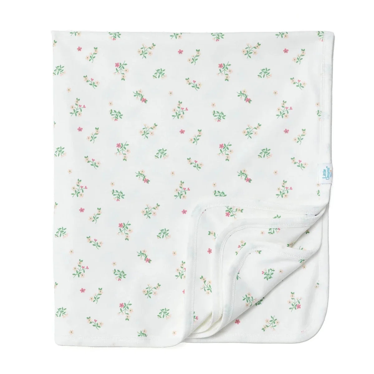 Little Dreams Girls Cotton Jersey Blankets - Ecru