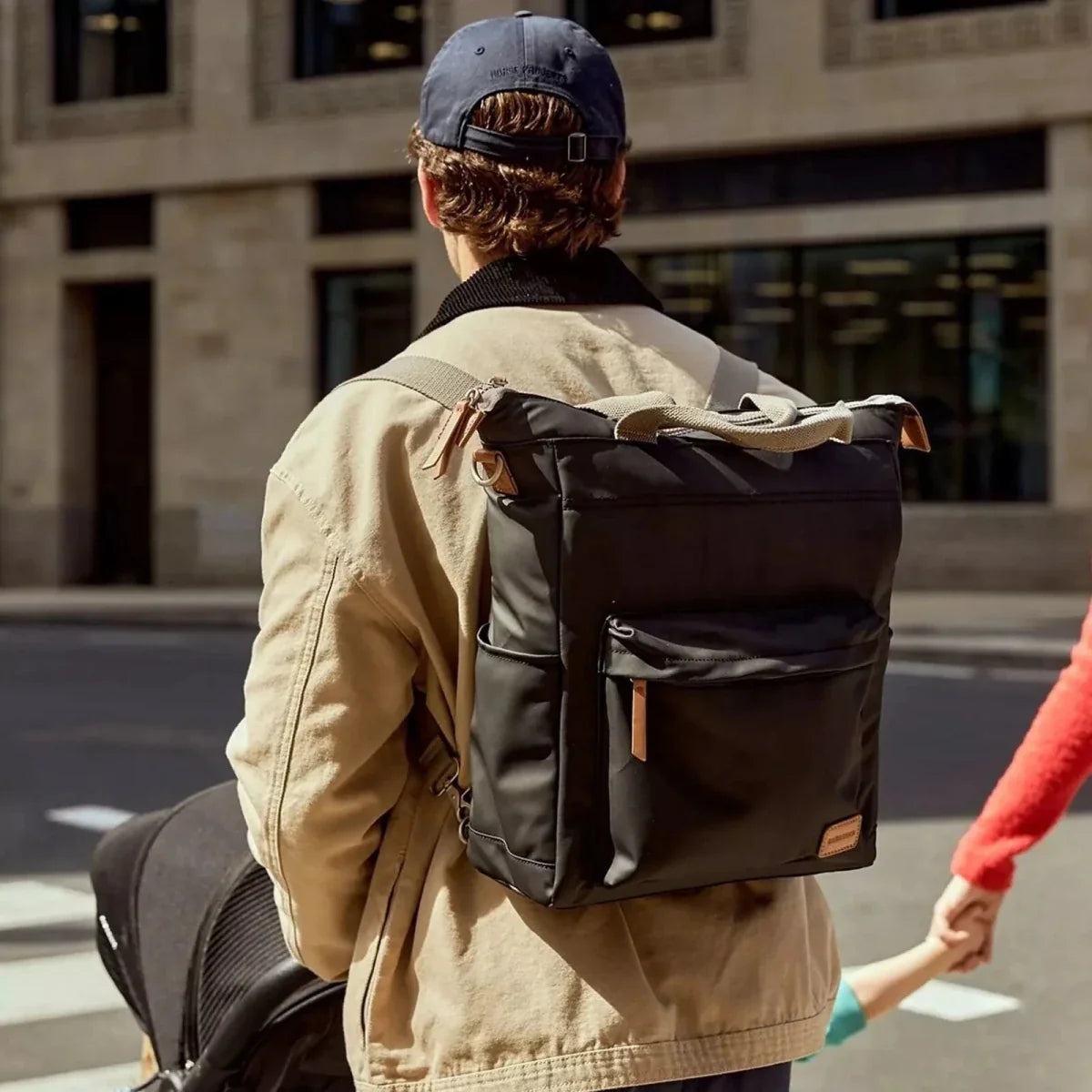 Bababing Daytripper Backpack Changing Bag - Black