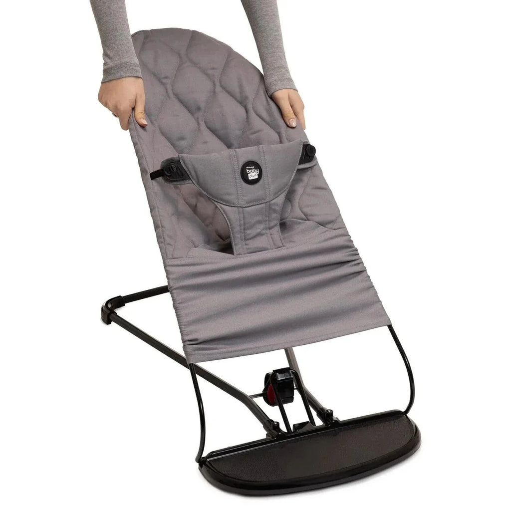 baby plus Cool Baby Bouncer - Grey