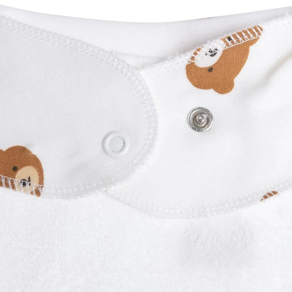 Messy Duck Cotton Bandana Bibs Pack of 3 - Teddy Bear