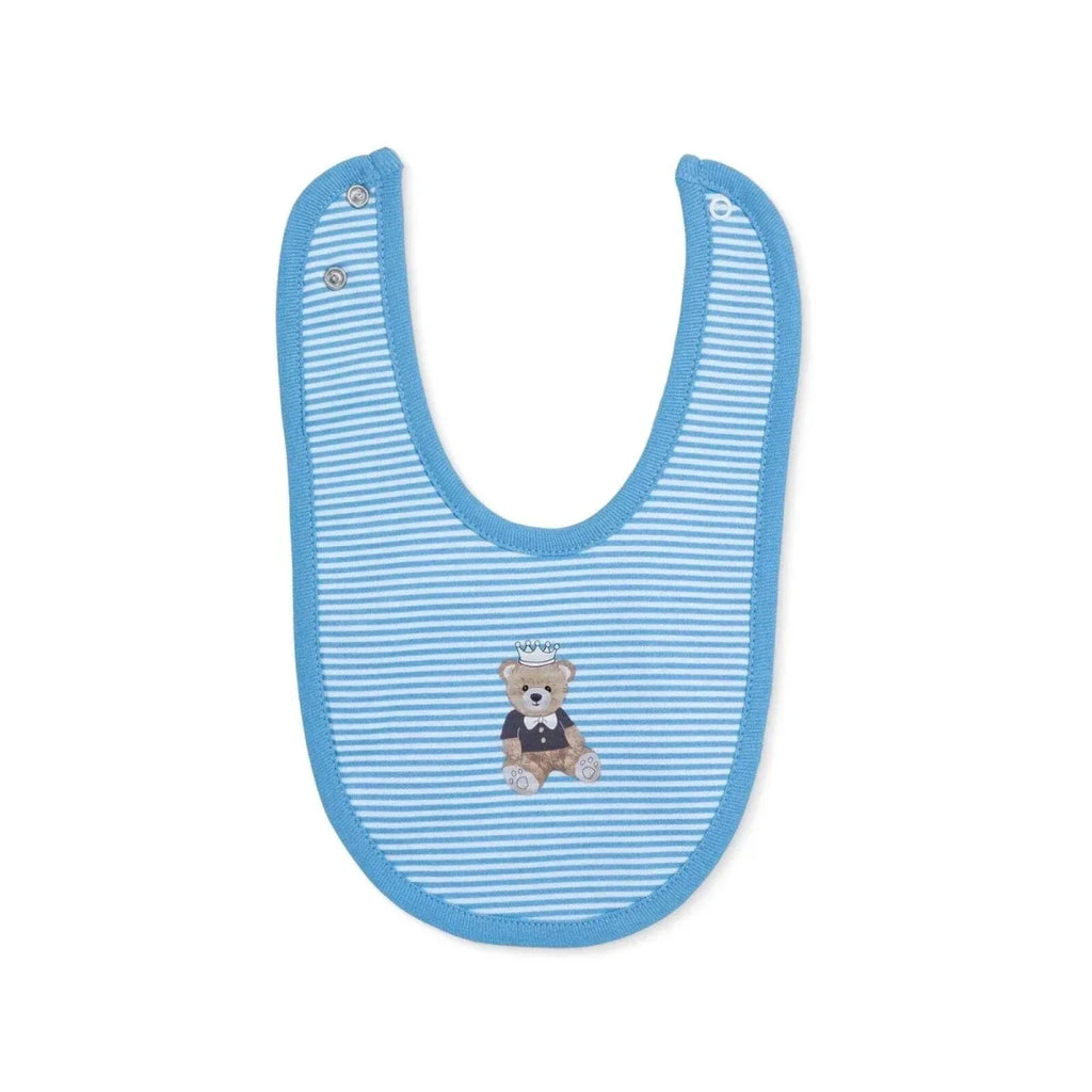 Messy Duck Printed Cotton Baby Bib - King Bear