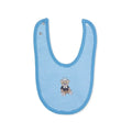 Messy Duck Printed Cotton Baby Bib - King Bear