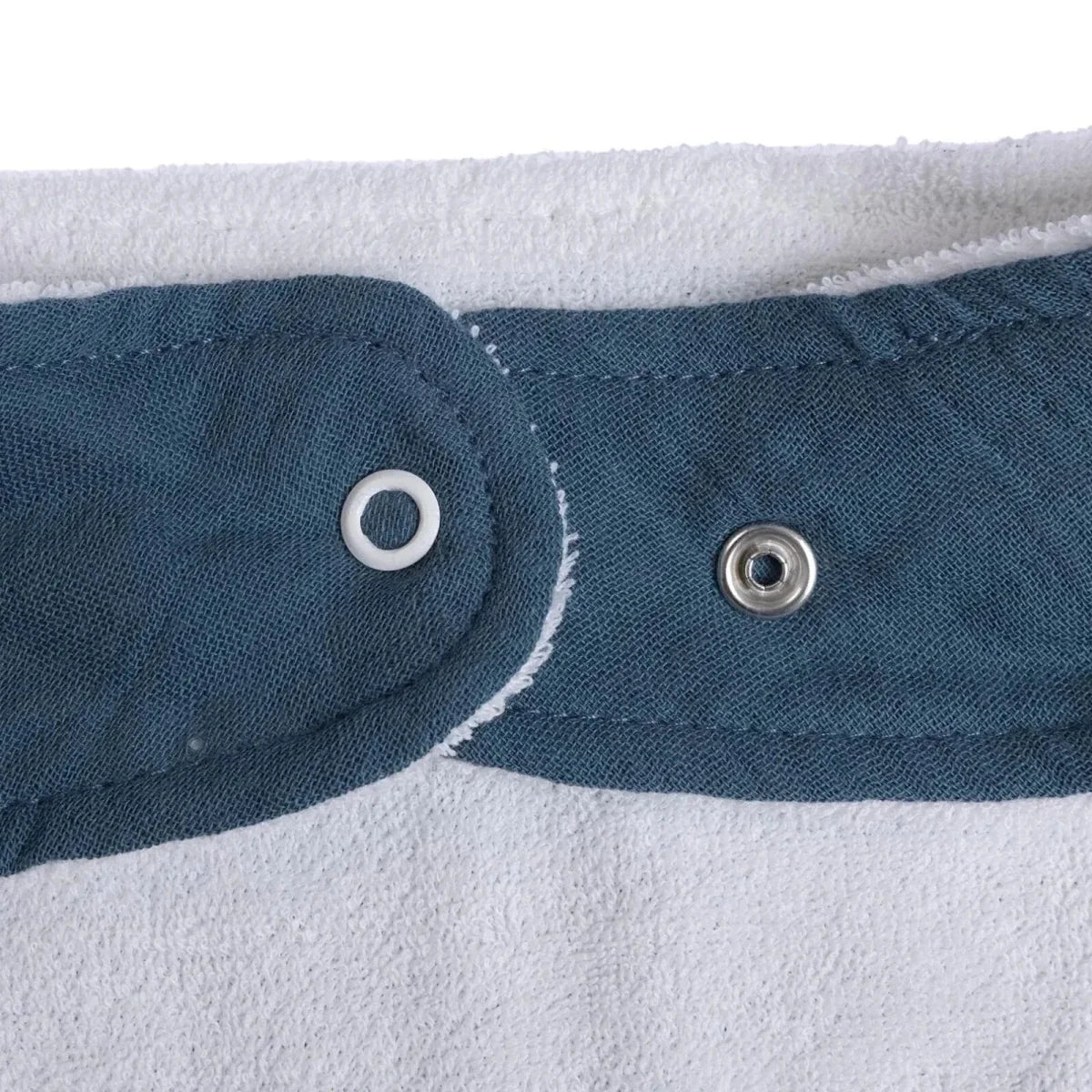 Messy Duck Bandana Baby Bib Pack of 2 - Terracotta & Deep Navy