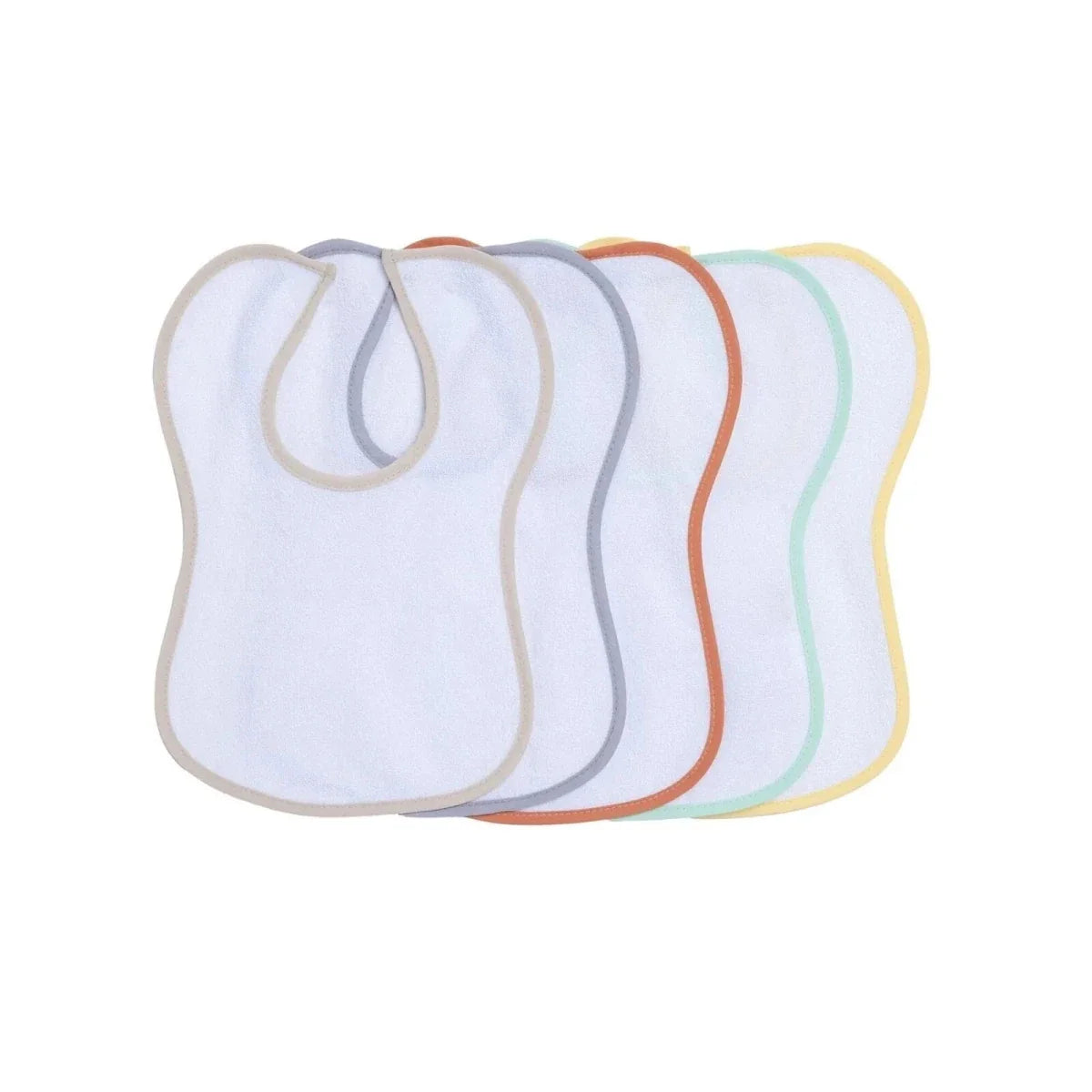 Messy Duck Waterproof Baby Bib Pack of 5