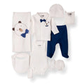 HelloBaby Newborn 10-Piece Newborn Hospital Set - Ecru