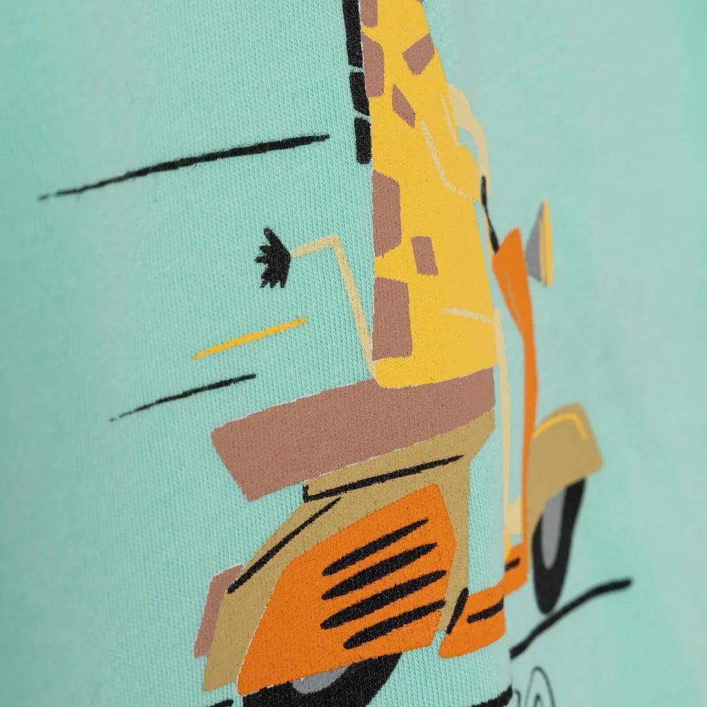 HelloBaby Boys T-shirt Animal Print Crew Neck Short Sleeve - Multicolour