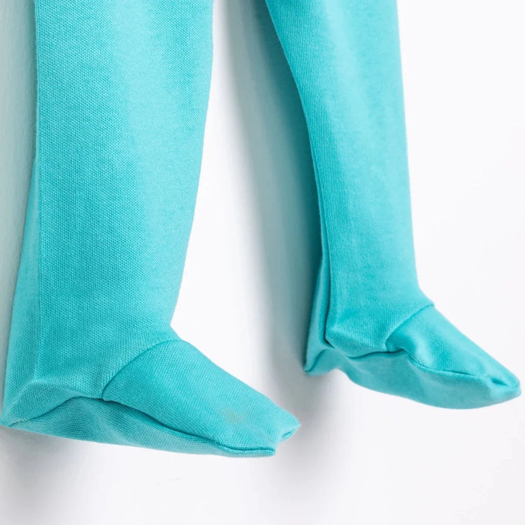 HelloBaby Boy Wrapover Top-Hat-Footed Bottom - Ecru