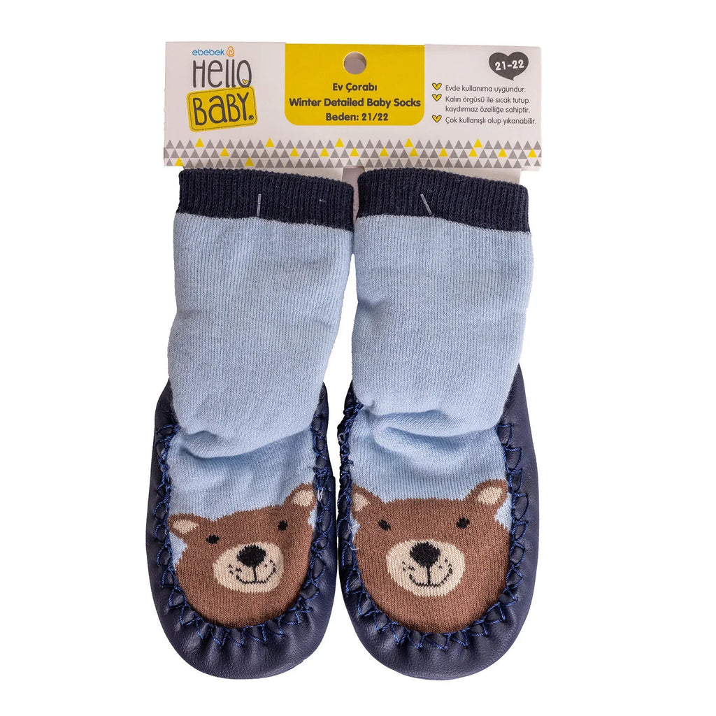 Minissa Baby Boy Socks - Light Blue