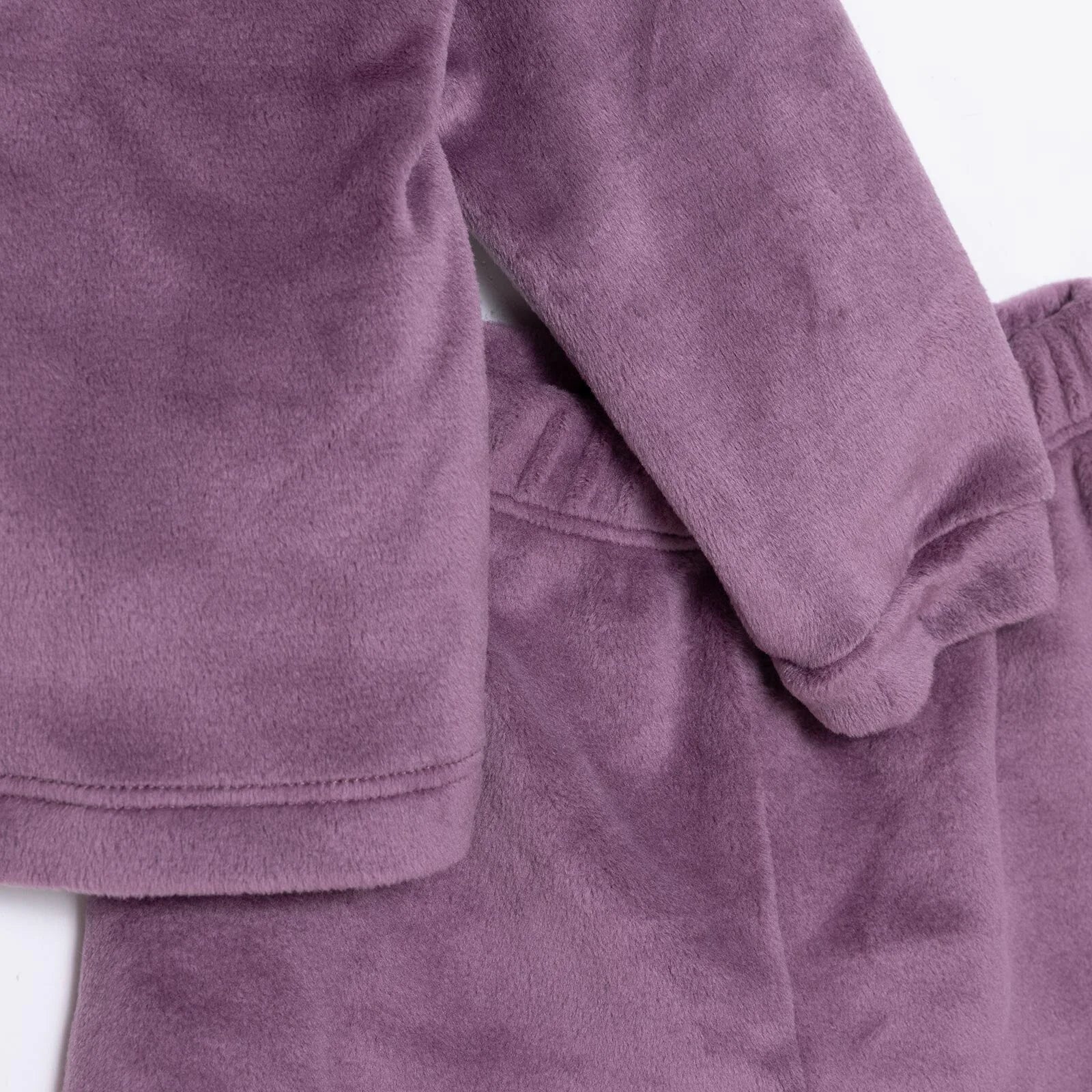 HelloBaby Velvet Pyjamas - Purple
