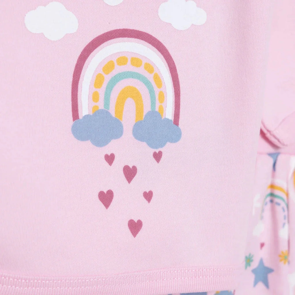 HelloBaby Girl 5 Piece Newborn Set - Light Pink
