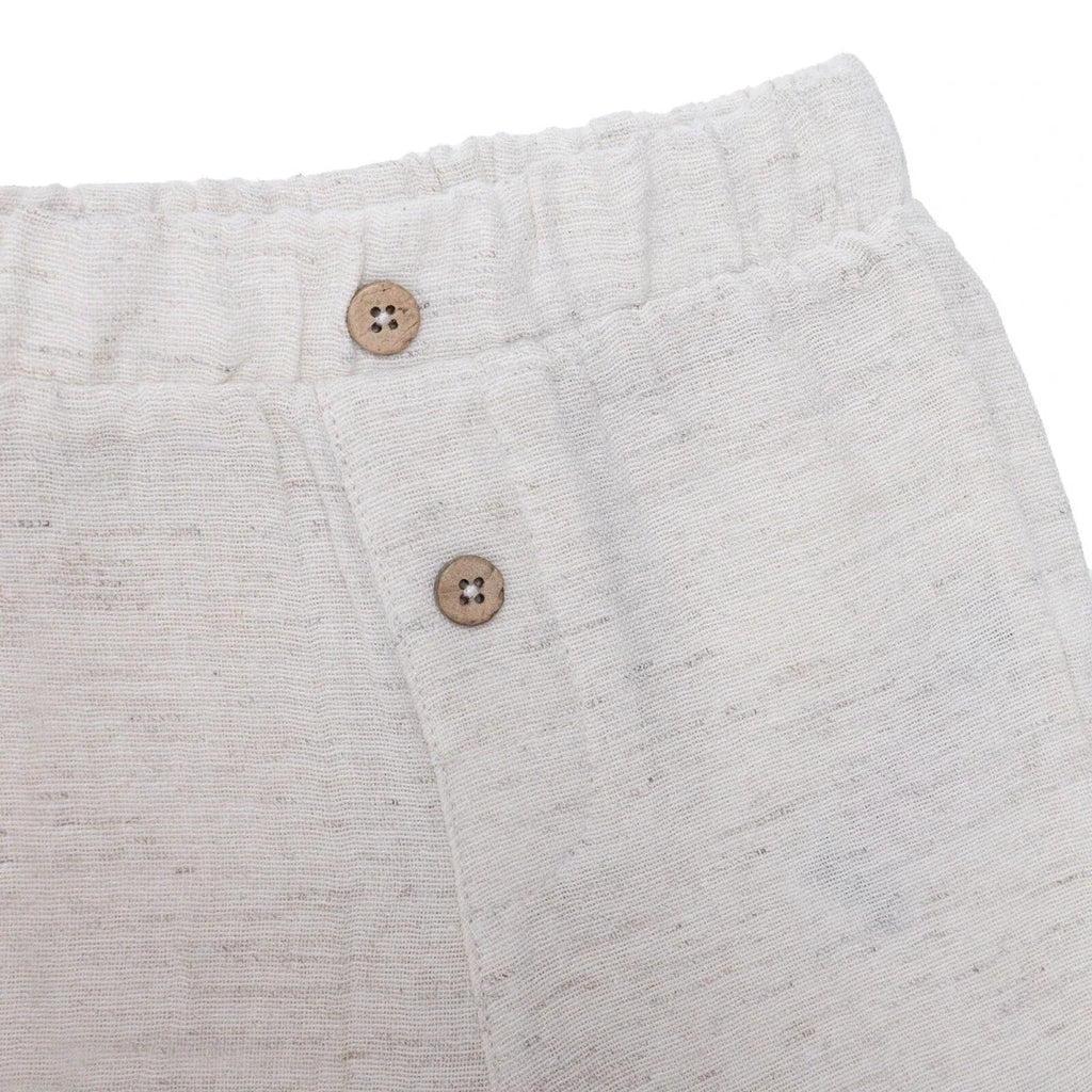 HelloBaby Boys Ceremony Muslin Outfit - Beige