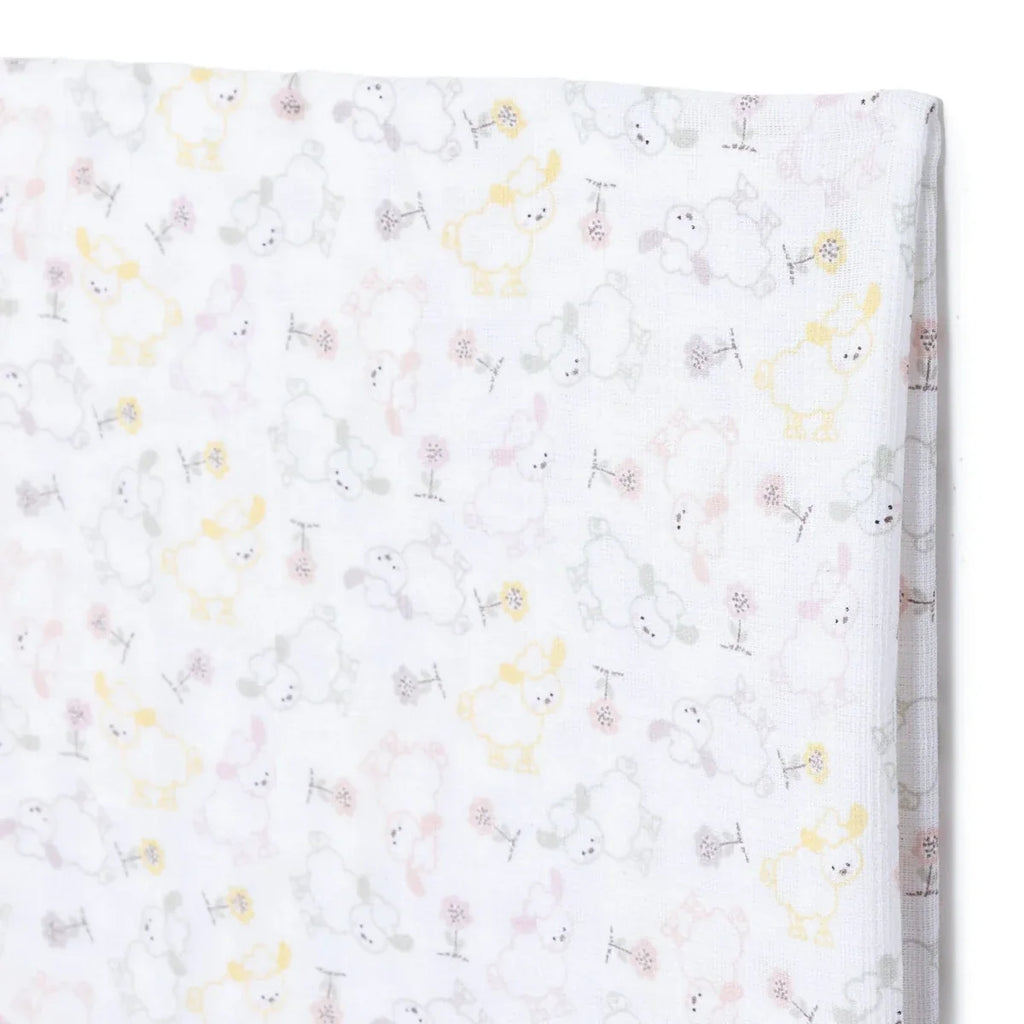 Little Dreams Muslin Blanket Girls - Printed