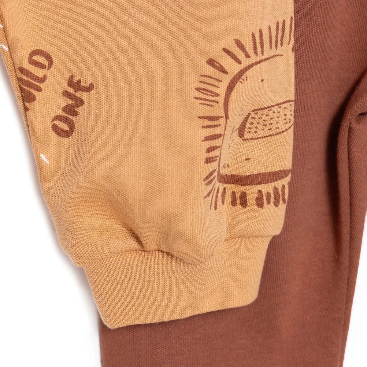 HelloBaby Baby Boy Footed Bottom - Brown
