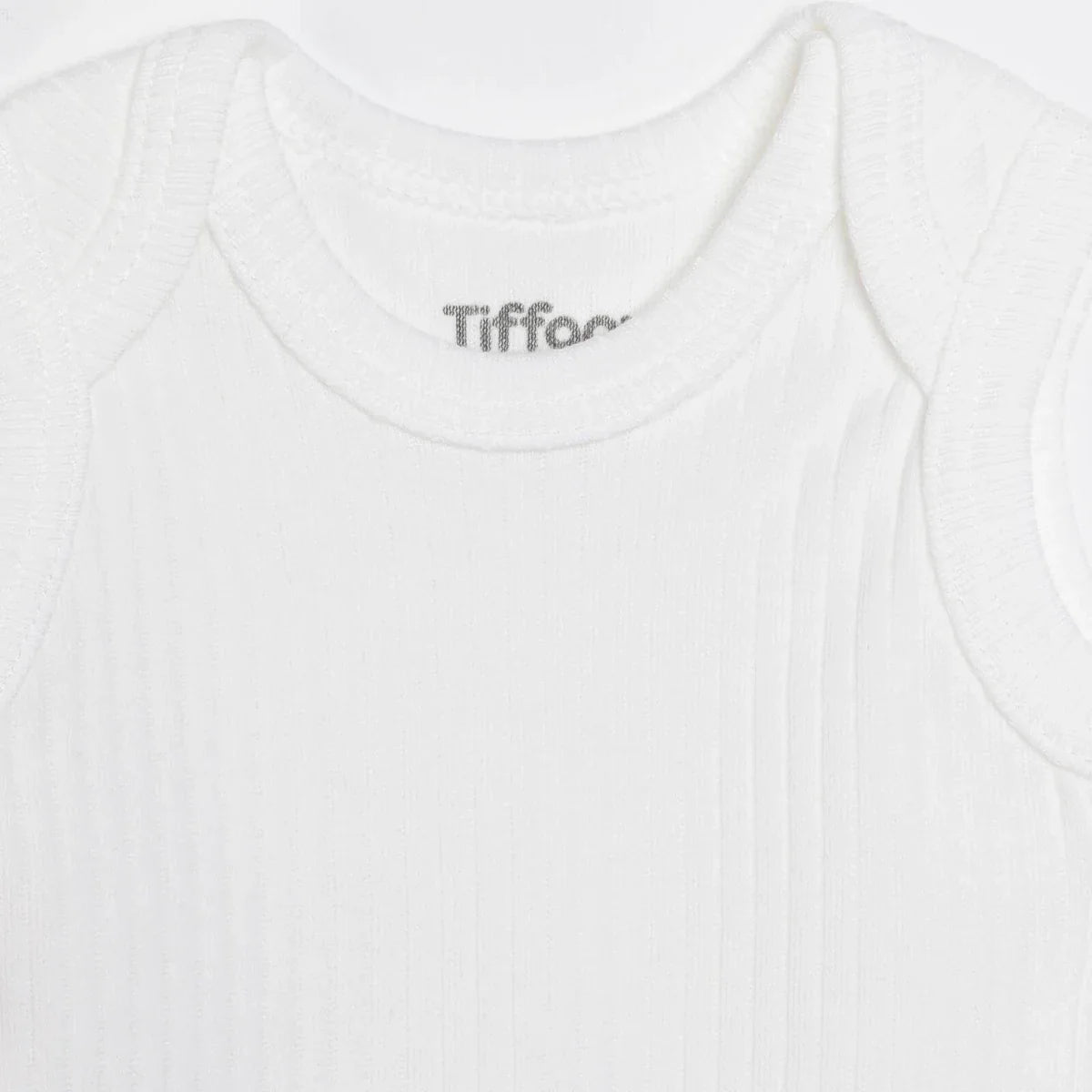 Tiffany 100% Cotton Tiny Baby Set - Ecru